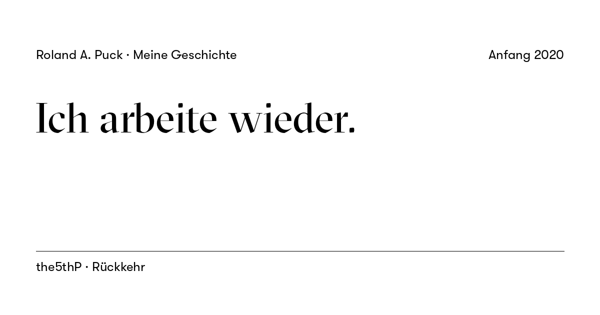 Beitragskarte: Ich arbeite wieder.
