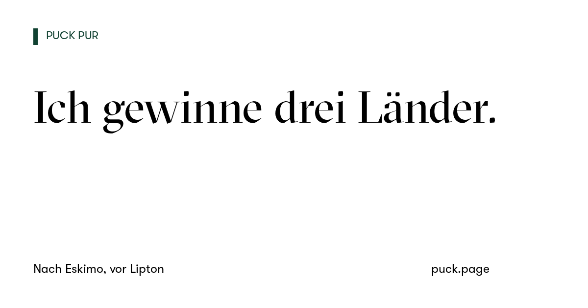 Beitragskarte: Ich gewinne drei Länder.